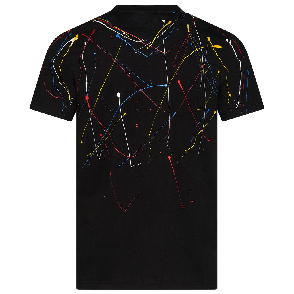 neon splatter shirt
